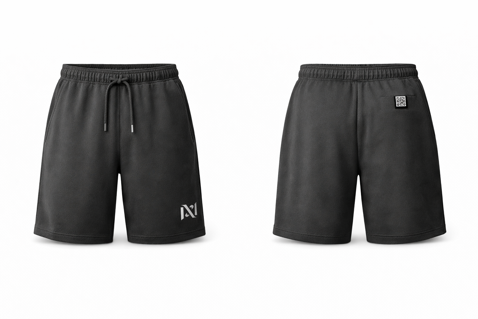 Gym Shorts — QR Woven Label