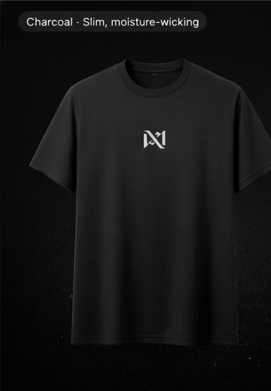 Workout Tee — Poly-Spandex